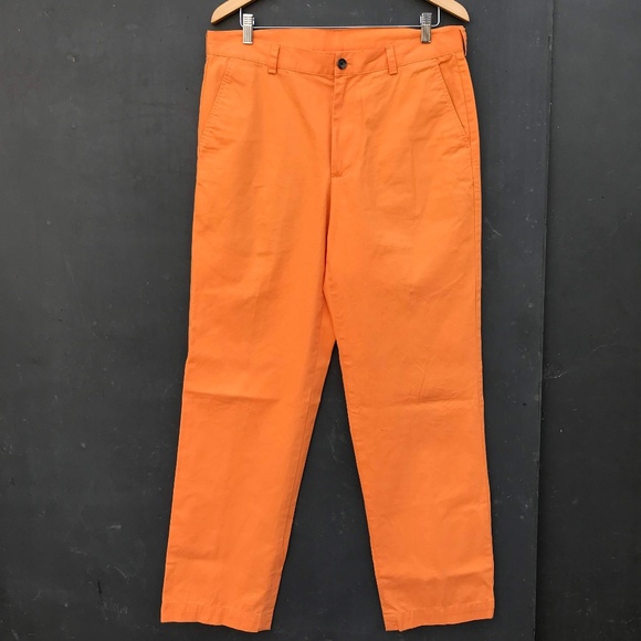 NWT Brooks Brothers Boys Pants Kids Bright Orange Chino NWT Brooks Brothers Boys Pants Kids Bright Orange Chino